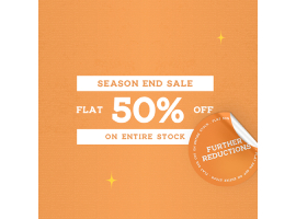 Pepperland Season End Sale FLAT 50% off on Entire Stock
